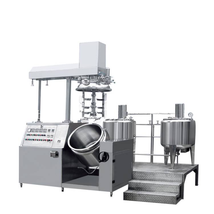 Ruiyuan Professional All-in-One Automatic Vacuum Homogenizer Cream Manufacturing Equipment for Makeup &amp; Skincare