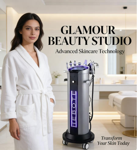 10-in-1 Hydrodermabrasion Facial Machine | 2024 Professional Oxygen Skin Care Device for Commercial Use (CN Plug Compatible)