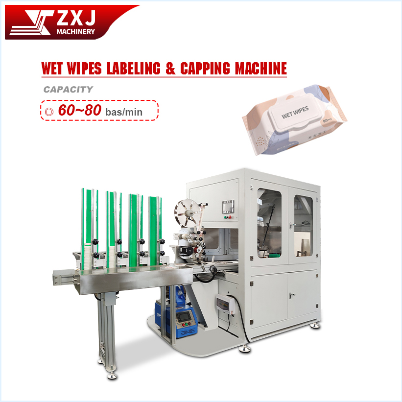 Full-Auto Wet Wipe Making Machine for Personal Care for Daily Hygiene Use with Folding Wetting Packing