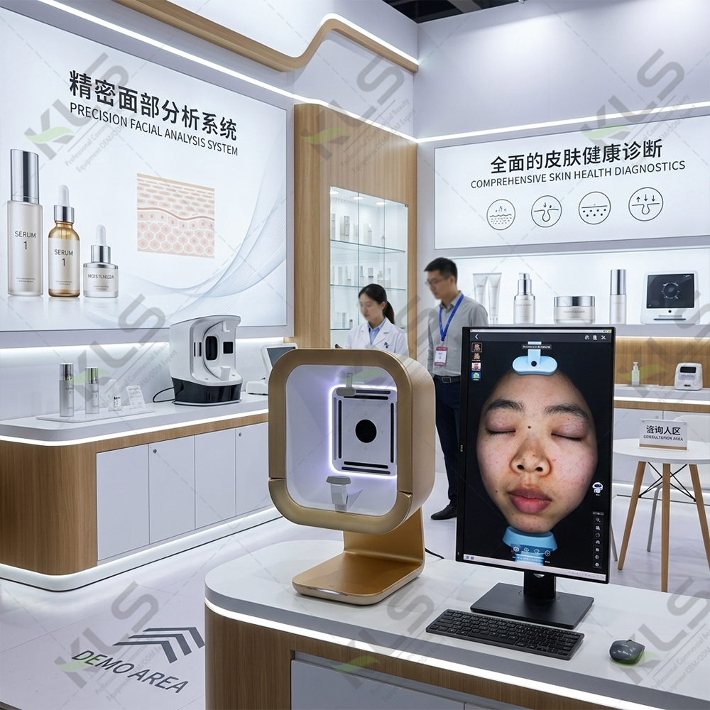 Customized Cosmetic Solutions Driven by Professional Face Scanner 3d Ai Skin Analyzer