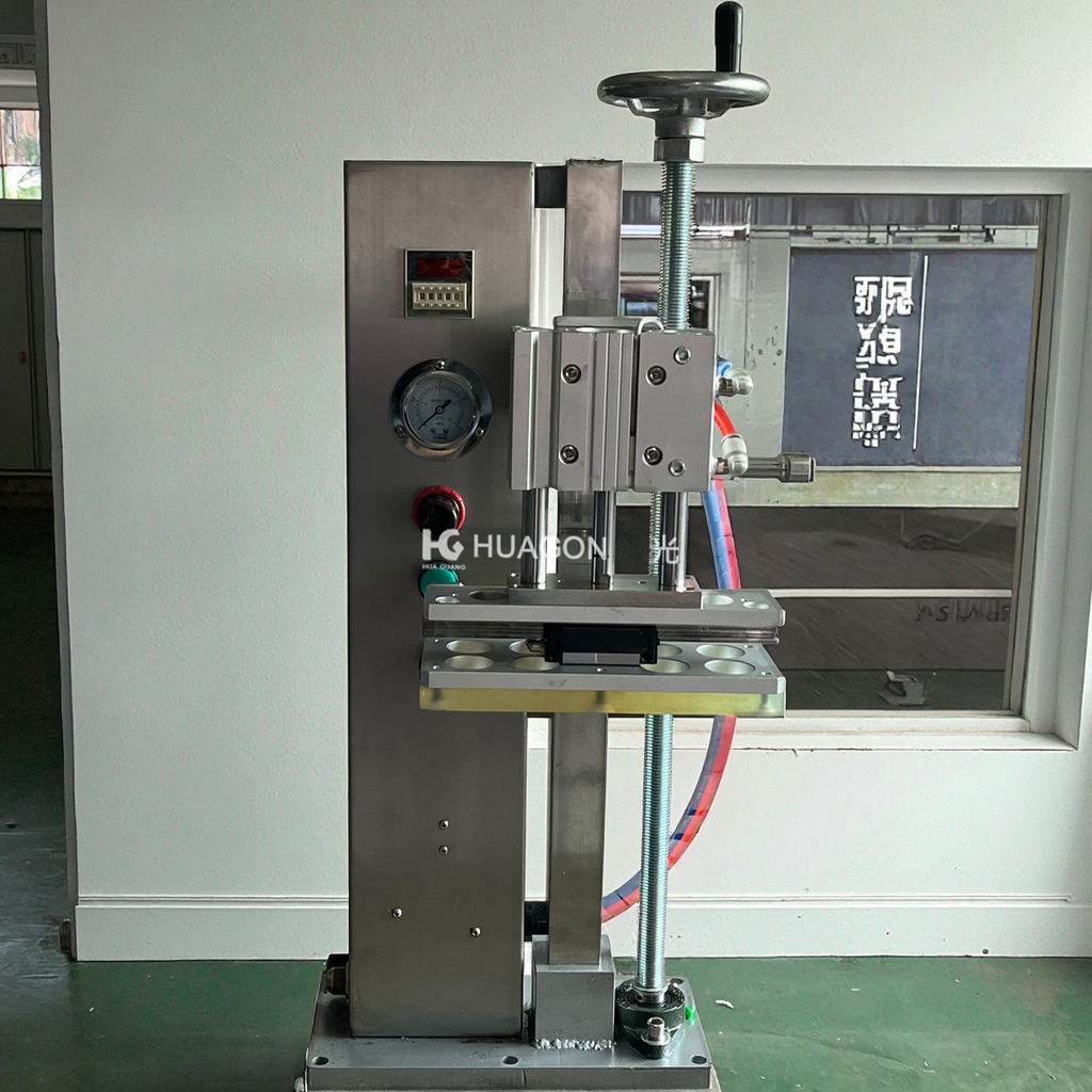 220V Full Automatic Perfume Capping Machine Crimping And Lid Pressing For Perfume Bottles Industrial Machinery Equipment