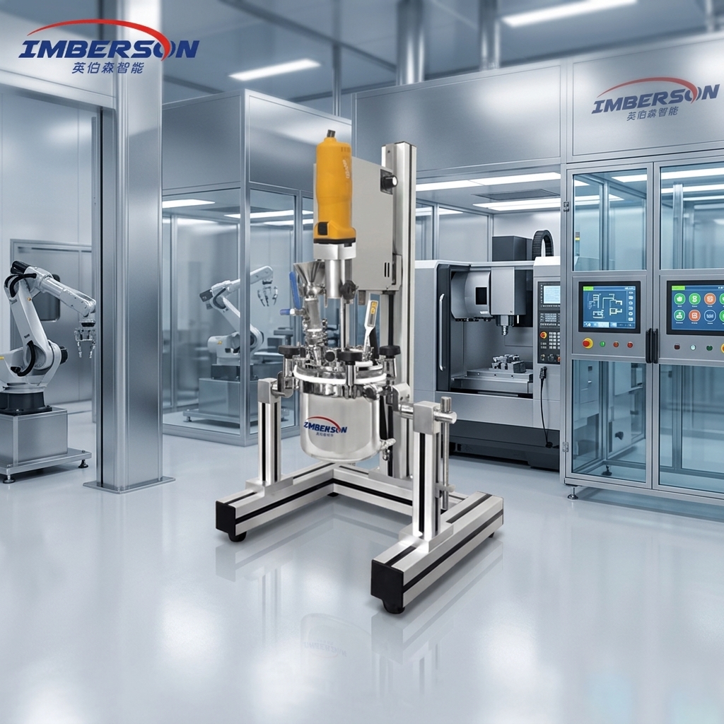 5-30L Laboratory Vacuum Emulsifier Mini Homogenizing Mixer Small Batch Processing Machine for Lotion Cream Gel Making