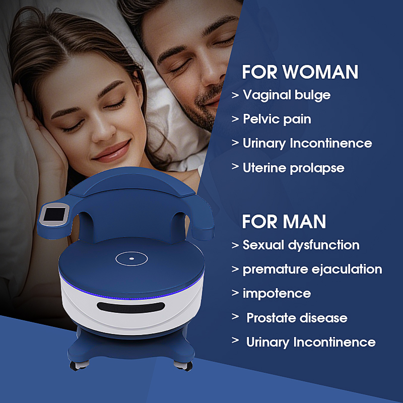 Source Intelligent Manufacturing Non-invasive Electromagnetic Pelvic Fitness Chair Postnatal Muscle Tightening Repair Device