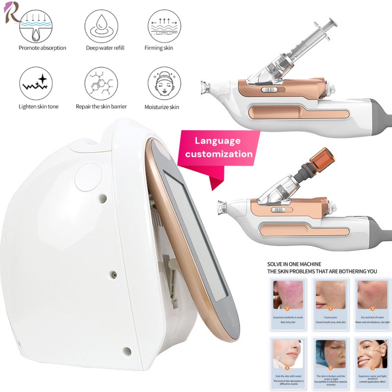 Hot Selling Non-invasive Light Injection Improve Dark Dry Rough Facial Skin Machine