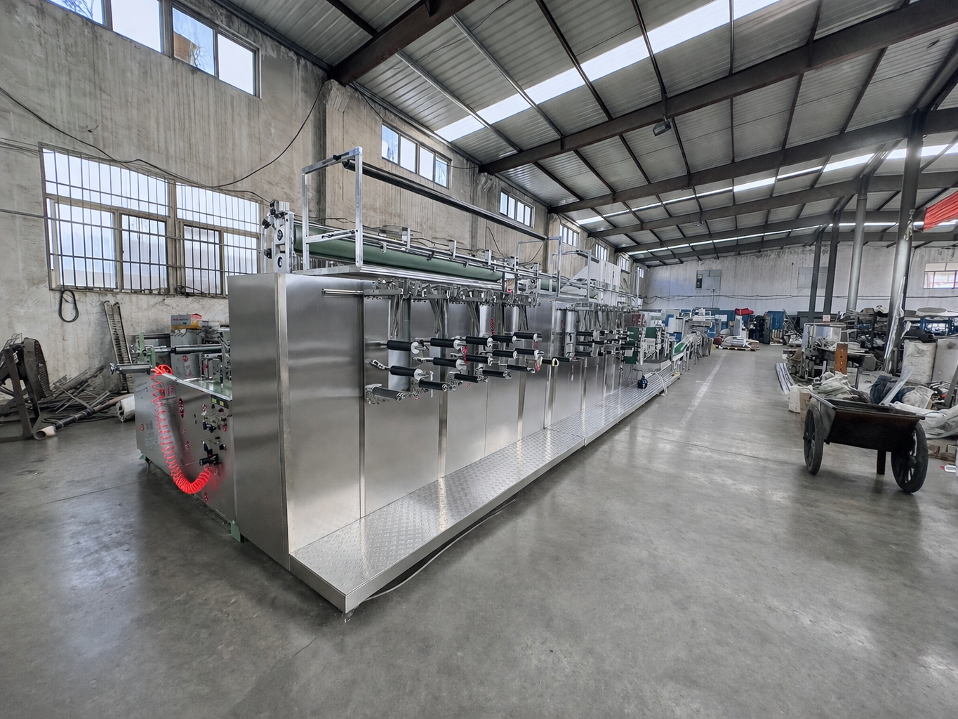 Full-Auto Wet Wipe Making Machine for Personal Care for Daily Hygiene Use with Folding Wetting Packing