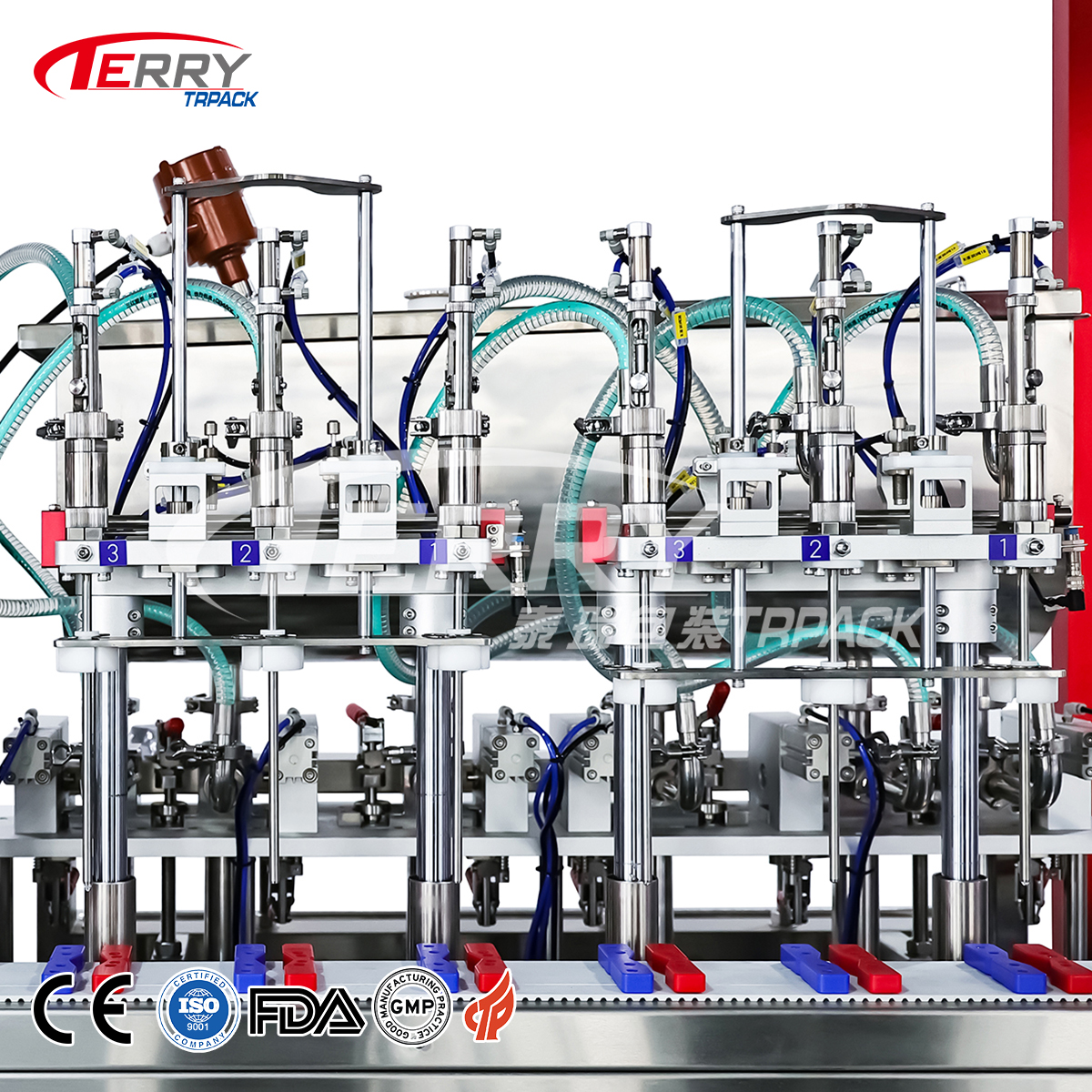 Customized Cosmetic Filling Machine Automatic Liquid Lotion Cream Filling Capping Sealing Equipment For Beauty Production Line