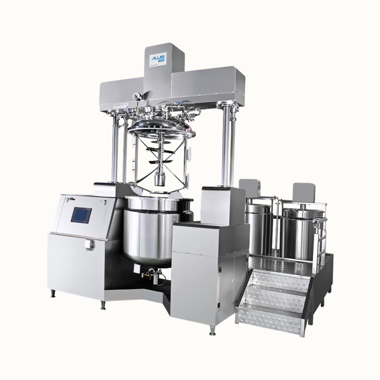 High Quality Standard Face Lotion Cream Body Lotion Manufacturer Cream Making Vacuum Emulsifying Mixer Cosmetic Machine