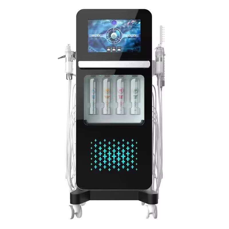 17 in 1 Facial Machine Hydra Oxygen Equip Factory OEM Diamond Microdermabrasion Aqua Peel Hydro Skin Machine Manufacturer