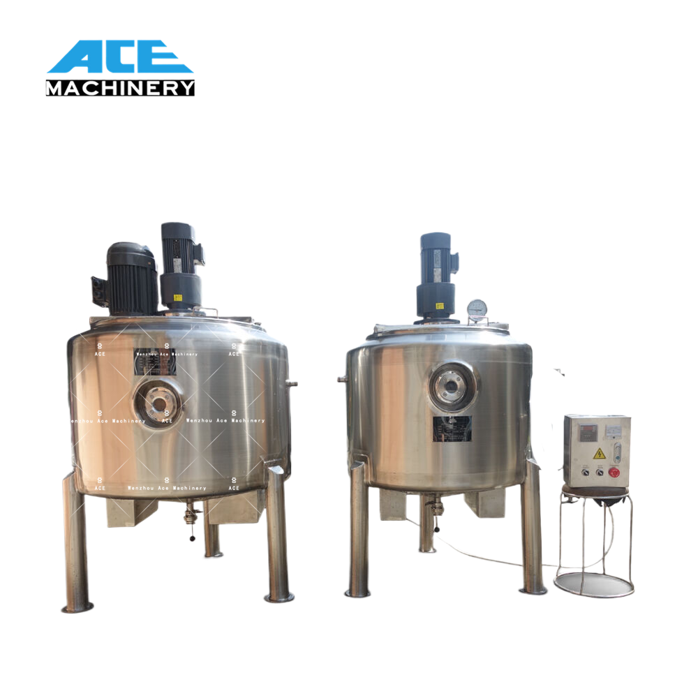 Stainless Steel Emulsifier Machines for Cosmetic Manufacturing Plant Equipment High Shear Automatic Cream Foam Making Skincare