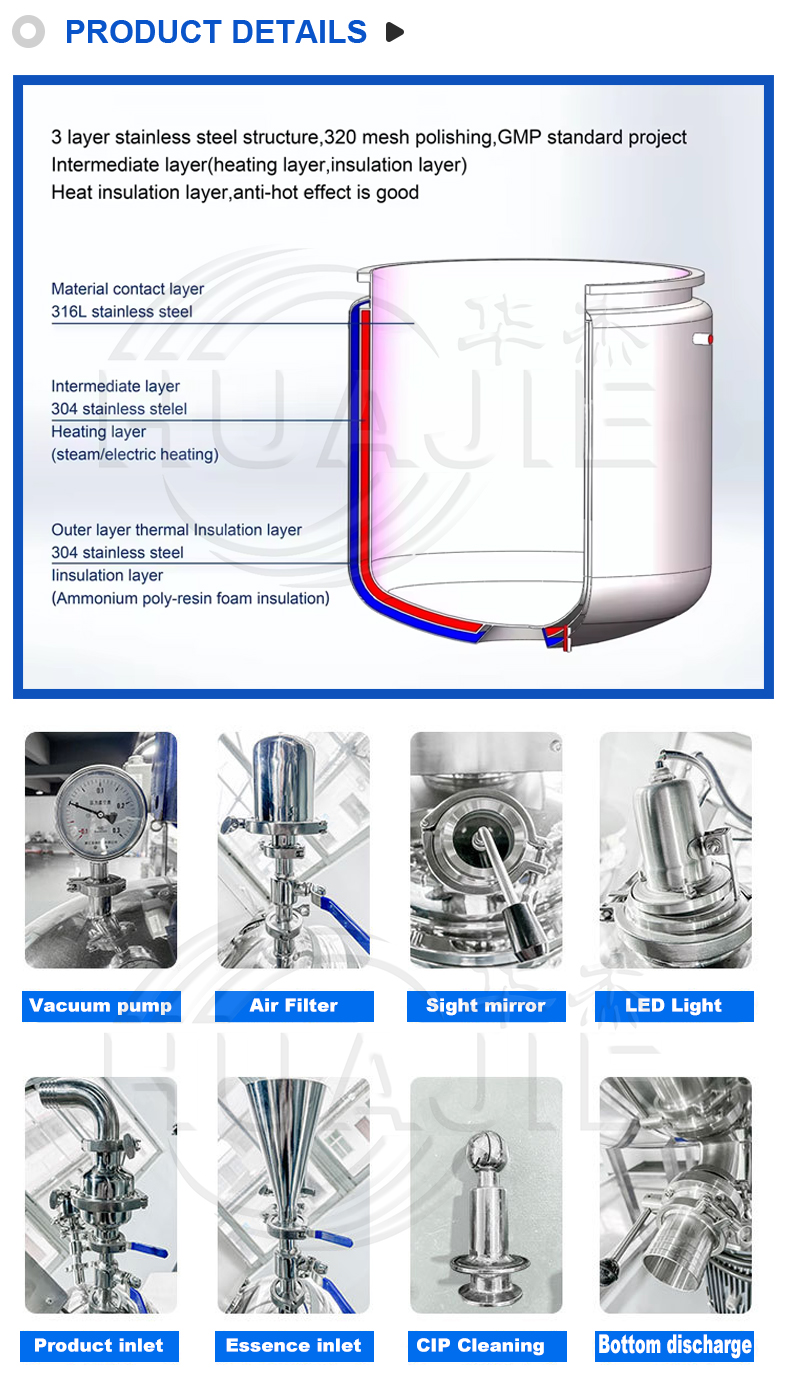 Vacuum Emulsifier Banner 7
