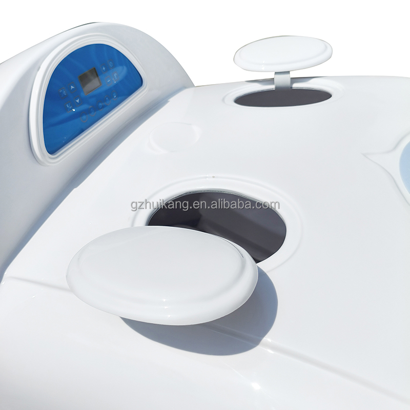 Customized Plug Home Beauty Instrument Famous Brand Manufacturing Ozone Sauna Spa Capsule Household Sitting type Wet Steam Cabin