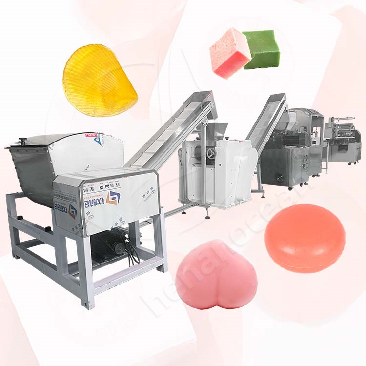 OCEAN Long Bar Beauty Soap Manufacture Machine Olive Oil Soap Make Machine Full Set Soap Production Line