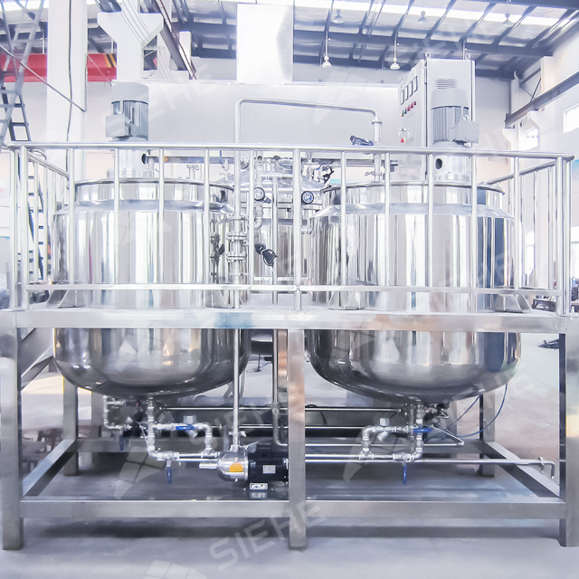 Cosmetics Mask Lotions Mixing Full Automatic High Uniformity Production Line Complete Line for the Production of Cosmetic Mask