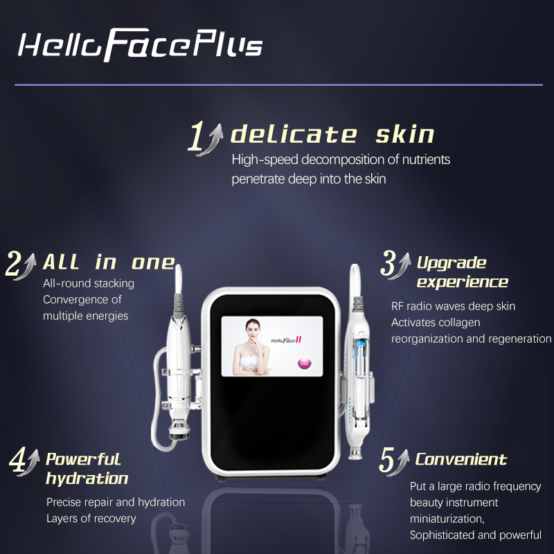 Dermabrasion Anti-Aging Factory Supply No Needle Meso Gun Skin Rejuvenation Mesotherapy Machine for Collagen Stimulation
