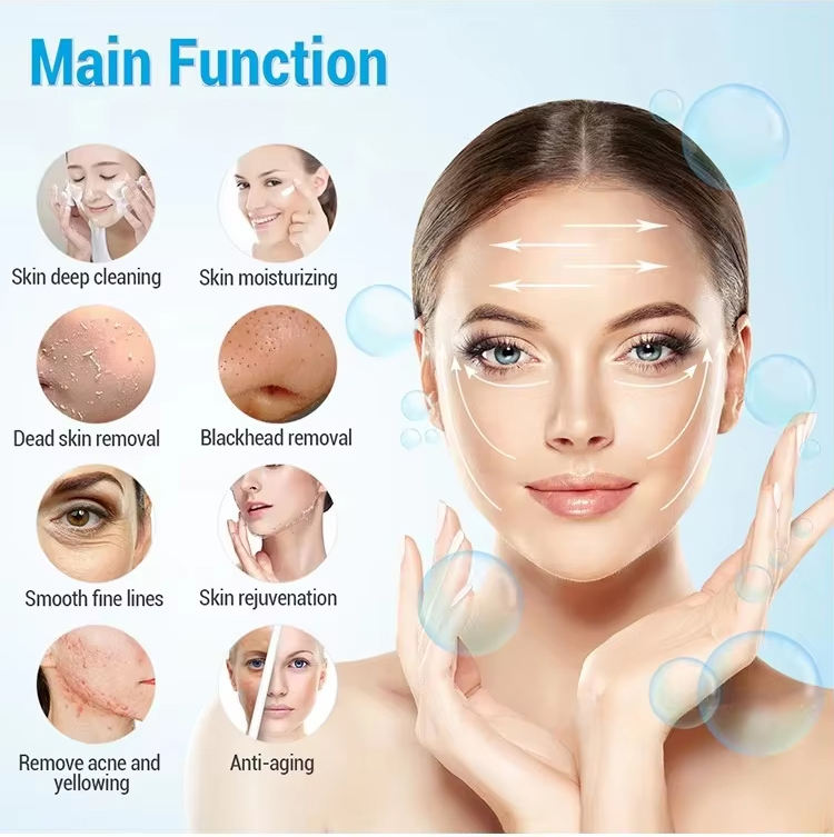 NewFace Beauty Clinic Hydra Glow Skin Beauty Machine Professional Facial Cleansing Hydro Device Factory OEM ODM for Distributors