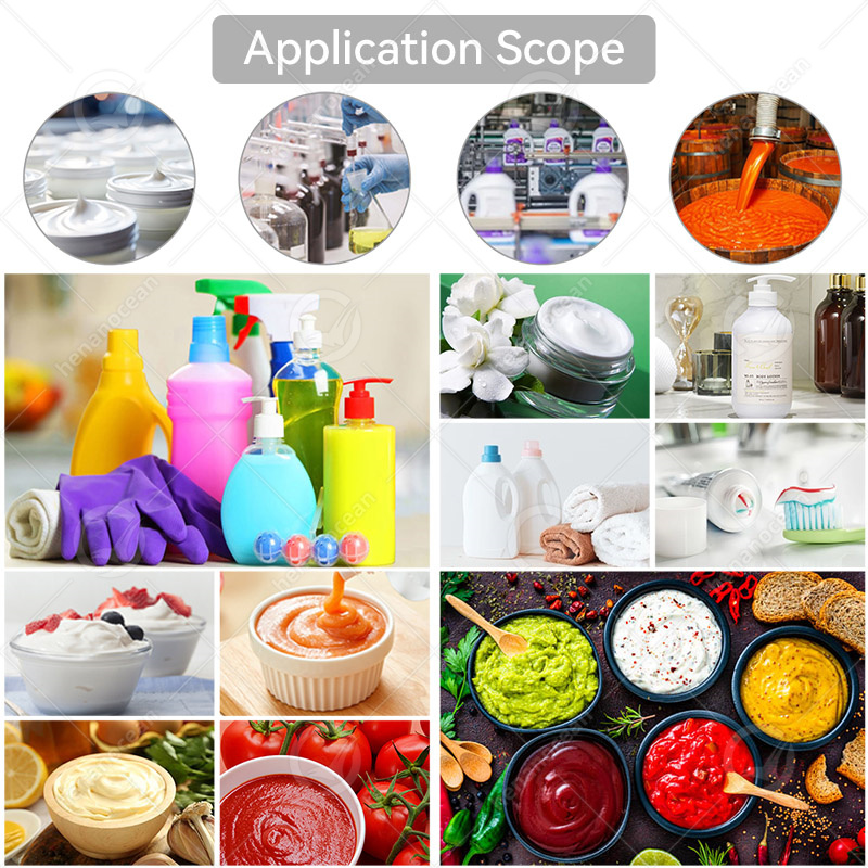 OCEAN Small Batch Beauty Cream Cosmetic Manufacturing Equipment Shampoo and Conditioner Make Machine