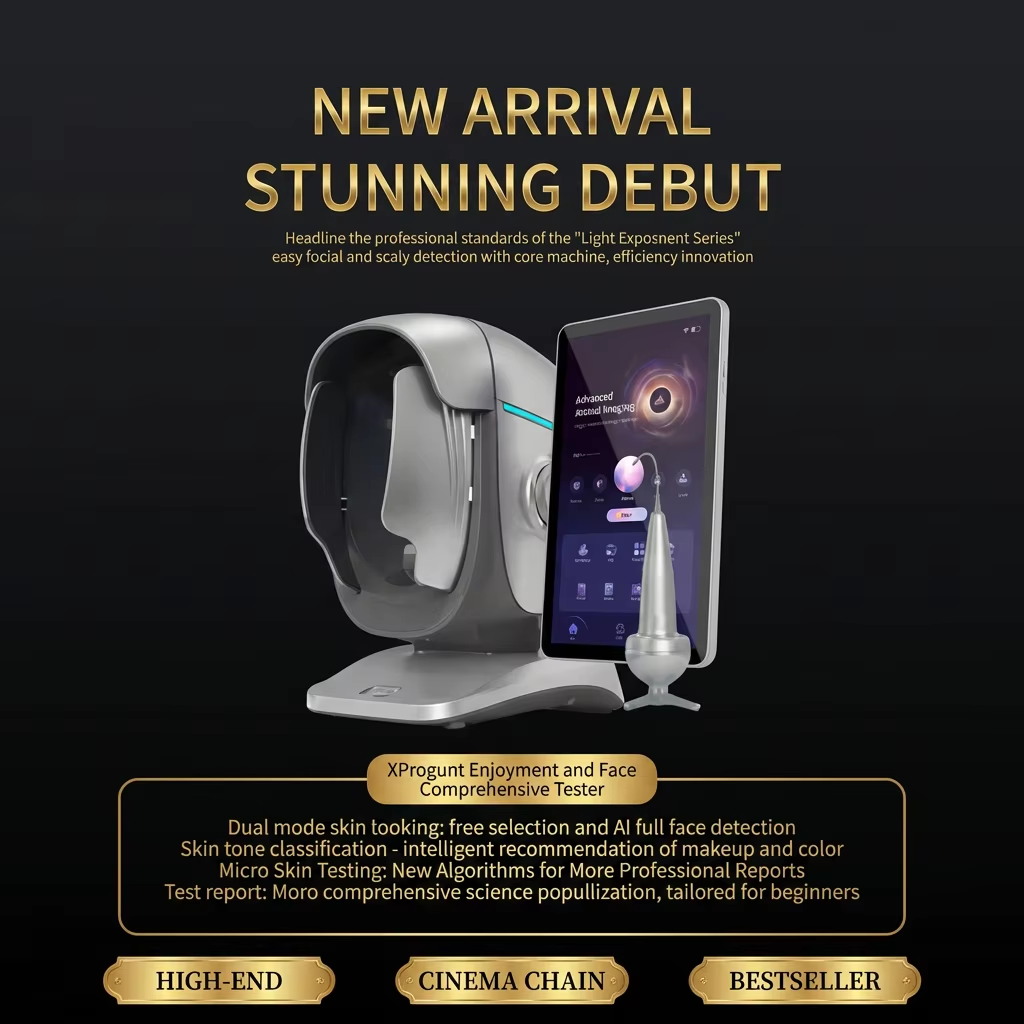 OEM Customization Facial Skin Analysis Machine Private Label Branding Services Provided