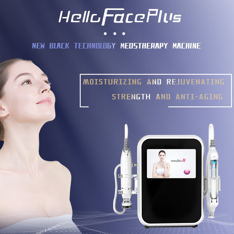 Dermabrasion Anti-Aging Factory Supply No Needle Meso Gun Skin Rejuvenation Mesotherapy Machine for Collagen Stimulation