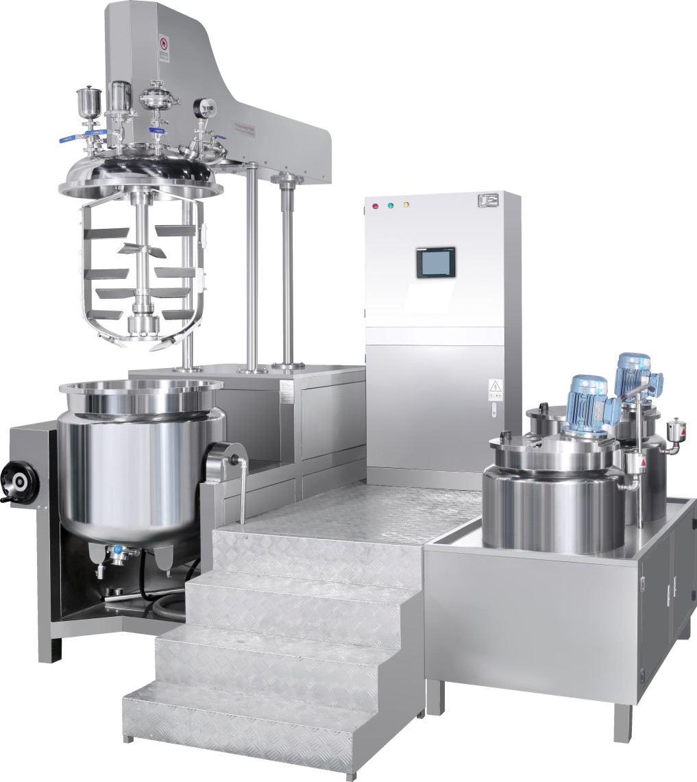 Cosmetic Cream Production Machine Vacuum Emulsifying Equipment for Lotion/Ointment Making