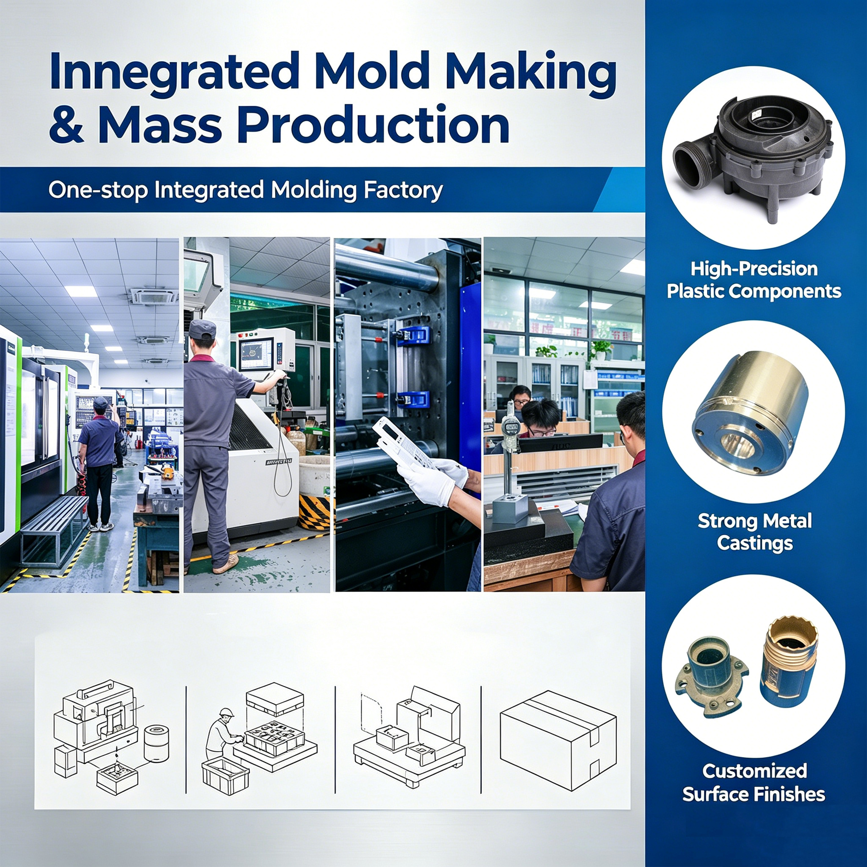 Injection Mold Manufacturing Banner