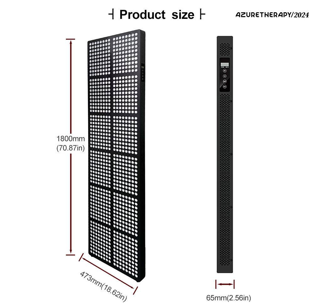 Merican Home Use Beauty Equipment OEM ODM Full Body Red Light Therapy Bed With Near Infrared 633nm