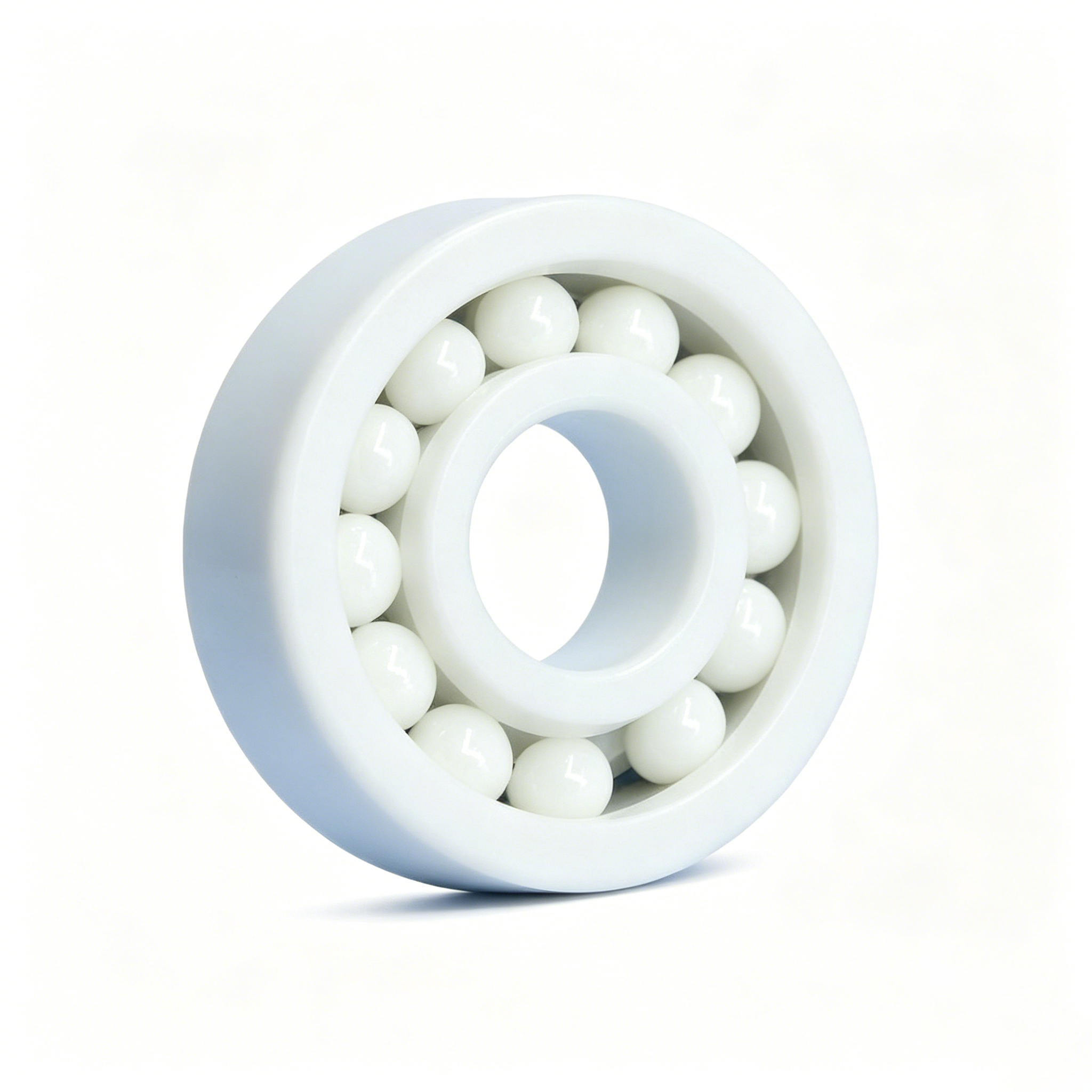 Full Ceramic ZrO2 Deep Groove Ball Bearing 6303, High Hardness Anti-aging Bearing for Severe Industrial Working Conditions