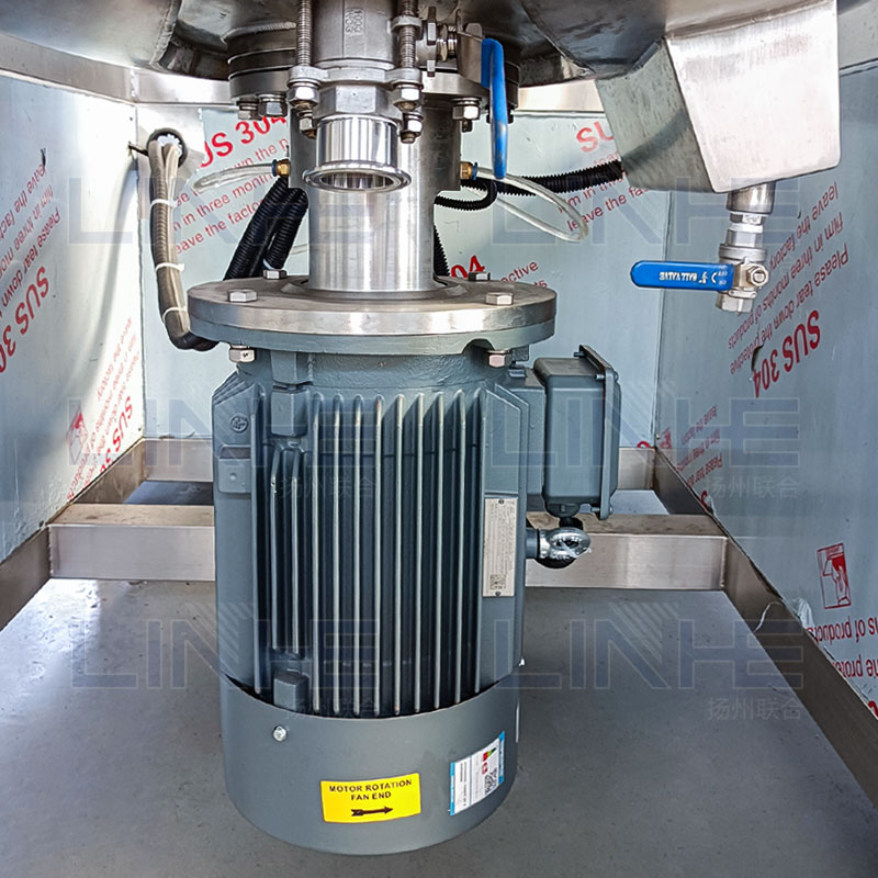 Beauty Cosmetic Manufacturing Machinery Foundation Mixing Machine Vacuum Emulsifying Mixer Face Cream Making Machine