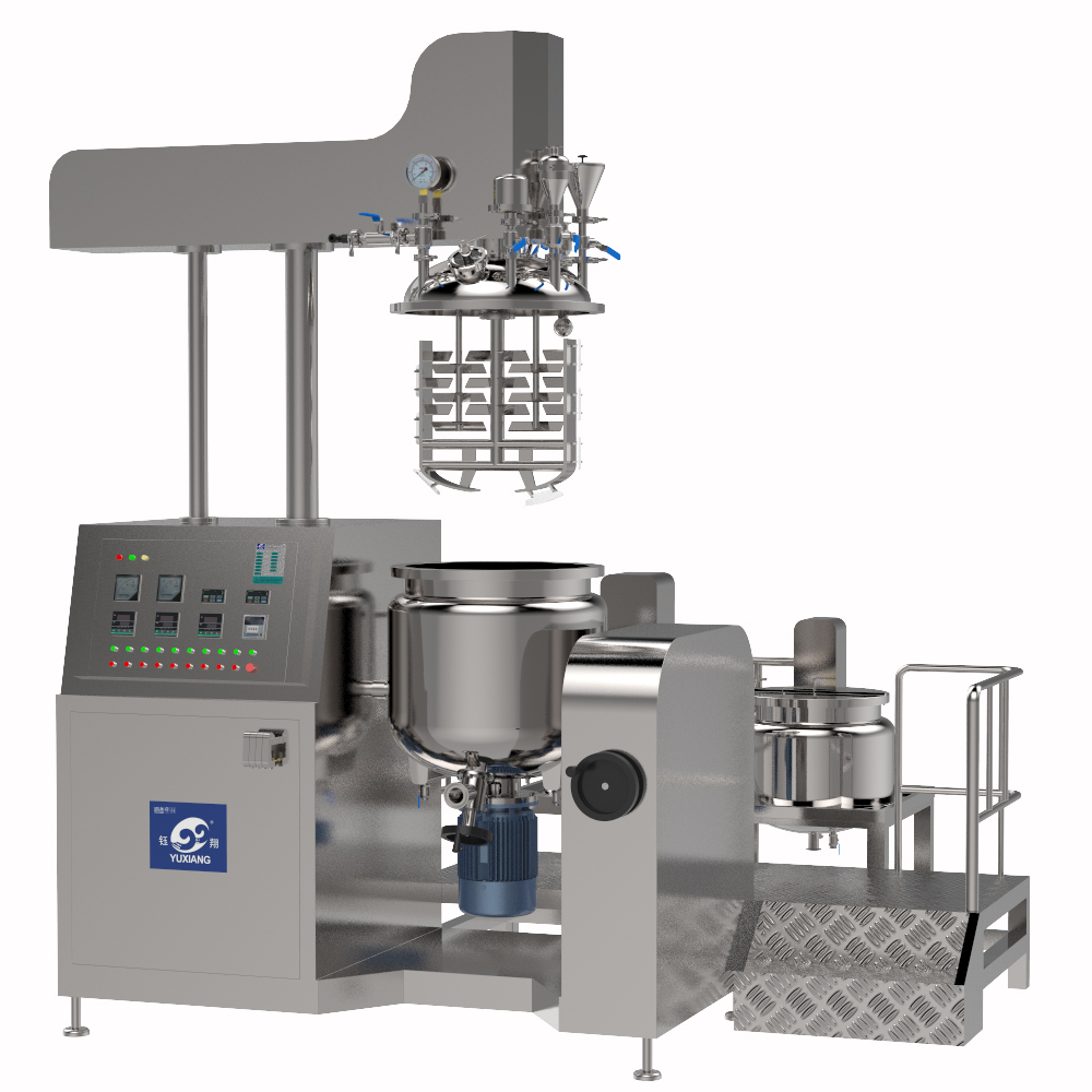 Factory Supply Industrial Stainless Steel 100L 200L 300L Cosmetic Cream Making Machine Equipment for Cosmetic Production