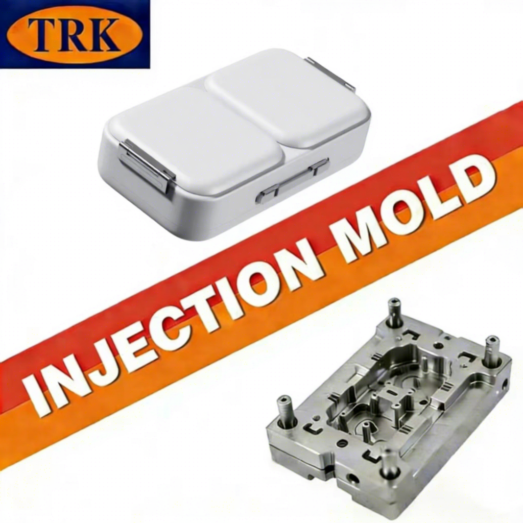 TRK Portable Nail Care Device Two-Tone Shock-Resistant Mold | Plastic Injection Molded Fully Customized Personal Care Equipment