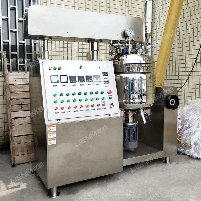 Automatic Mixer Machine Rotary Mixer Shampoo and Conditioner Making Machine Cosmetic Cream Emulsifying Machine