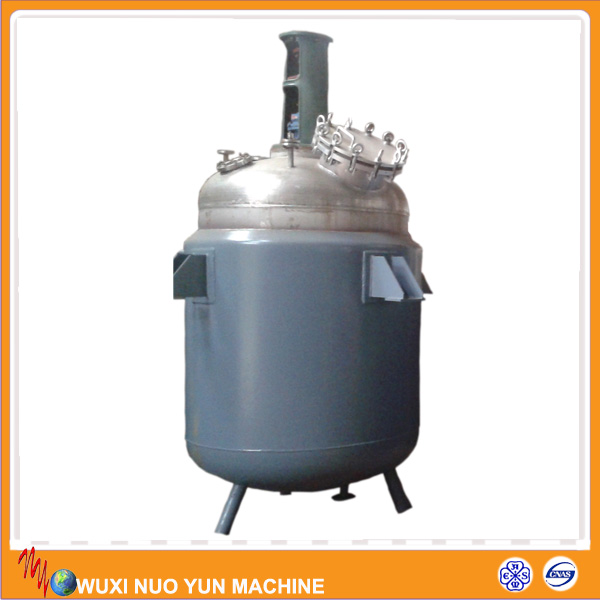 Stainless Steel Liquid Mixing Tank With Agitator And Jacketed Heating For Cosmetic Chemical Shampoo Lotion Manufacturing