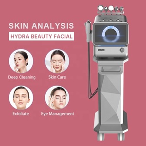 NewFace OEM ODM Manufacturer Hydrogen Oxygen Facial Machine AI Skin Analysis Bubble Cleansing Beauty Device Hydra Dermabrasion
