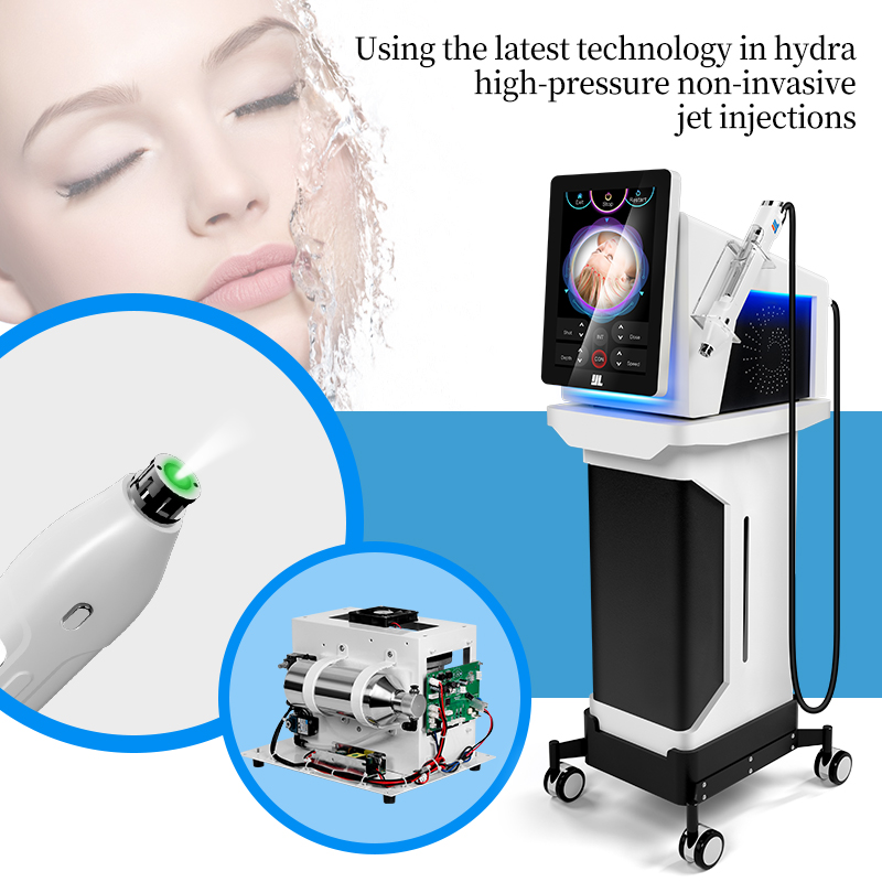 Original Factory High Security Facial Skin Lifing Beauty Device High Pressure Non-invasive No Needle Injector Machine