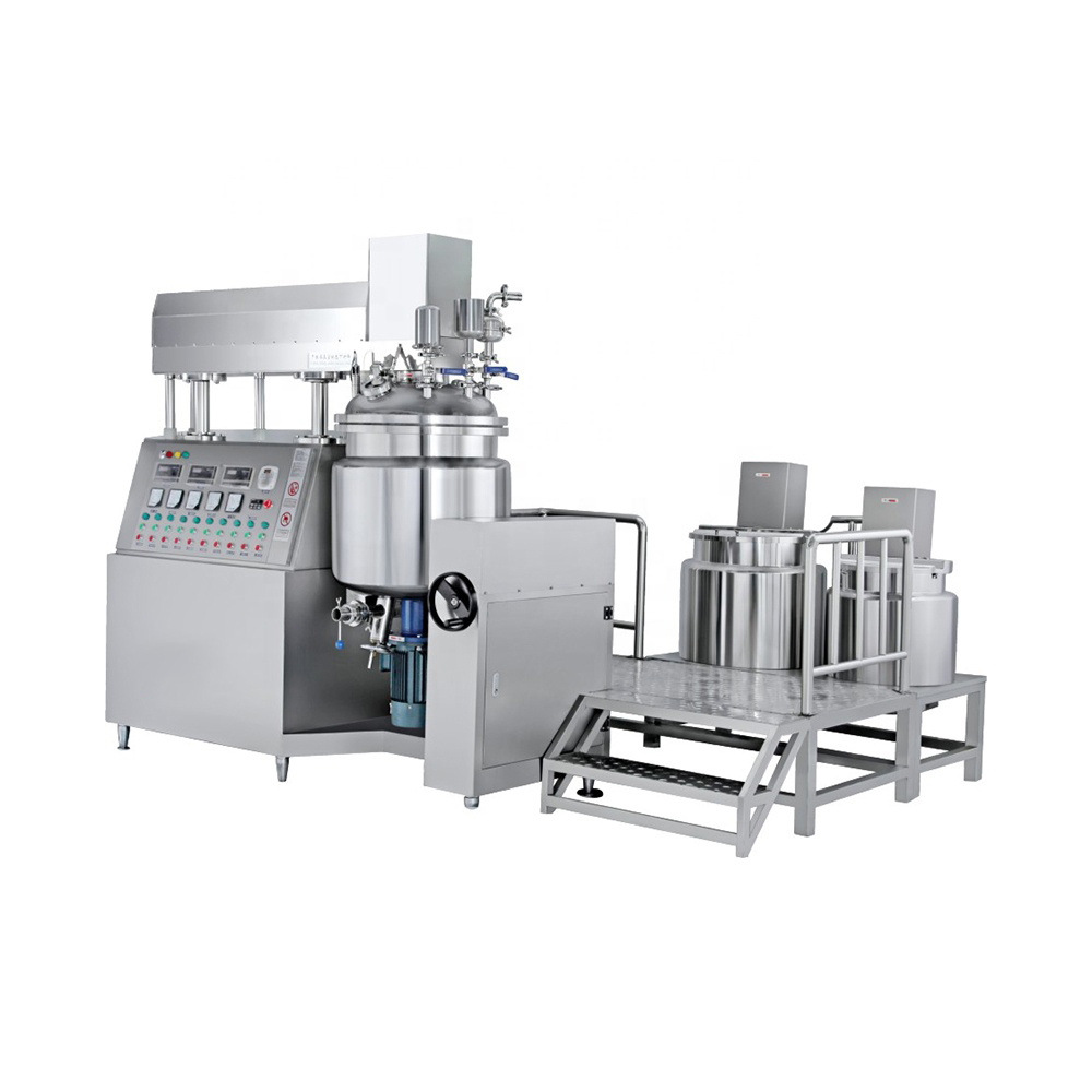 Cosmetic Cream Production Machine Vacuum Emulsifying Equipment for Lotion/Ointment Making