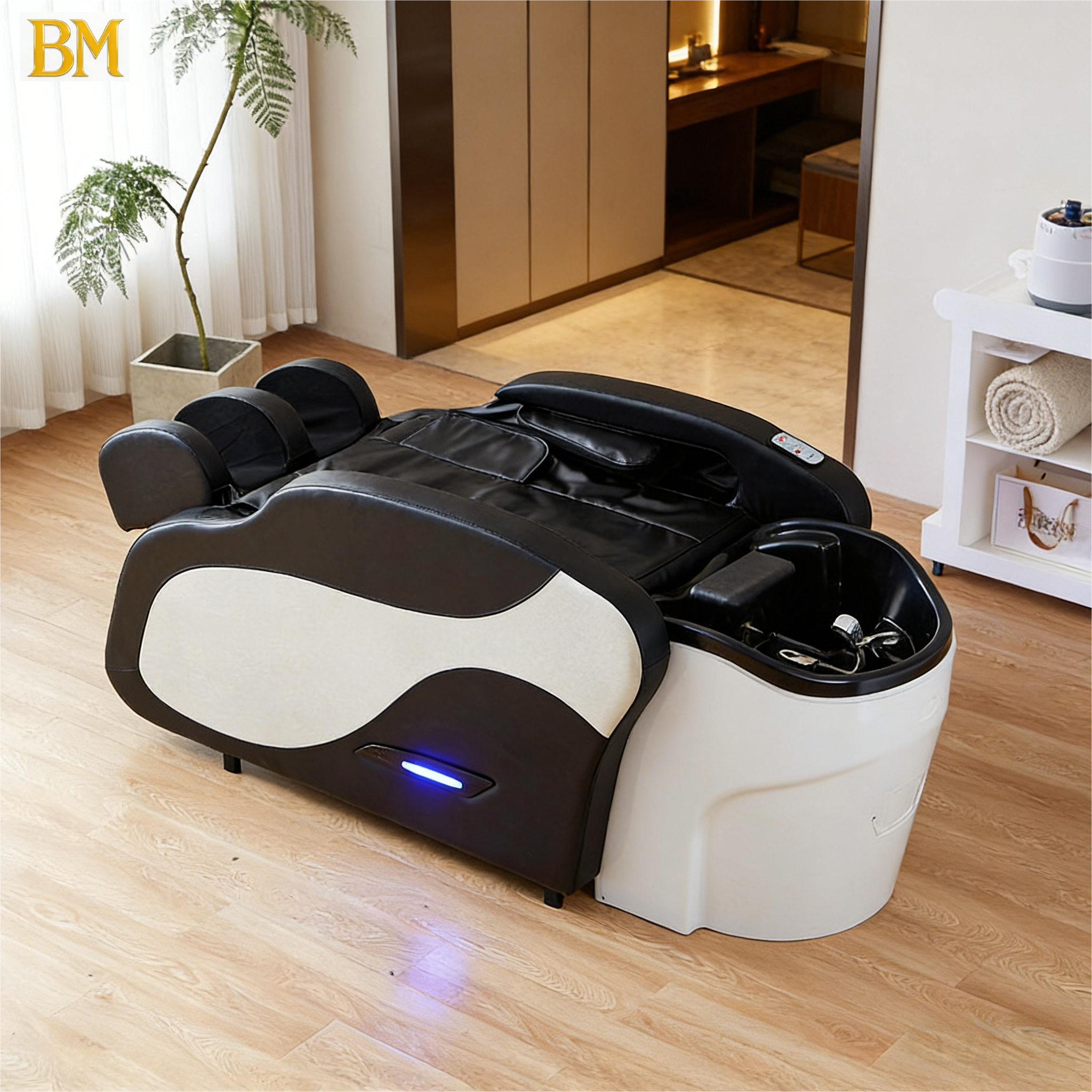 Professional Electric Head Spa Massage Bed Hydraulic Hair Washing Station Shampoo Basin for Salon Beauty Clinic Equipment