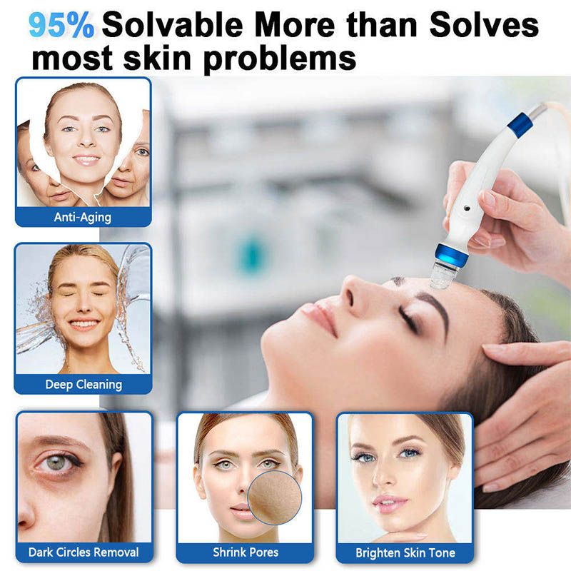 Professional Hydrodermabrasion Mask Facials Machine Skin Care Deep Moisturizing Hydra Oxygen Facial Machine
