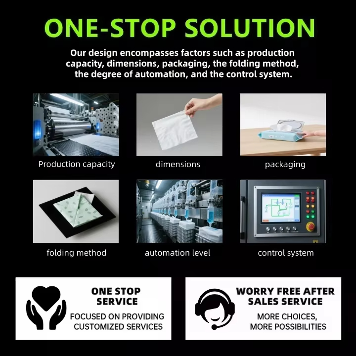 Hygiene Products Production Equipment Suitable for Adult Care Wet Wipes Manufacturing Wet Wipes Manufacturing Machine