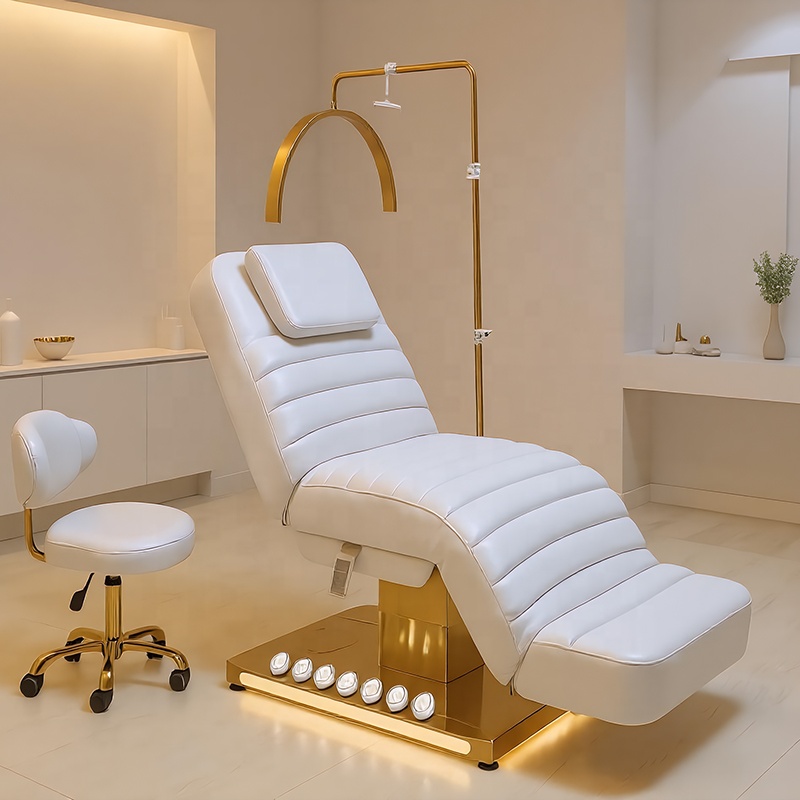 Luxury Massage Lift Tables Spa Massage Table Waxing Bed Facial Chairs Electric Esthetician Facial Treatment Beauty Electric Bed