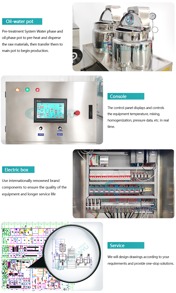 Emulsifier Agitator Mixer detail 5