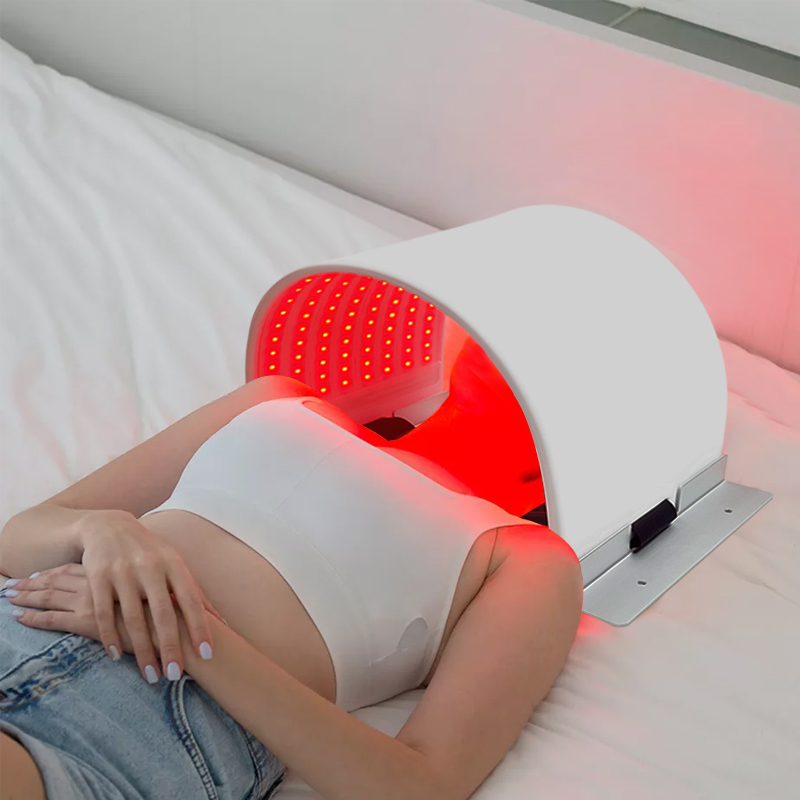 Colorful LED Photon Skin Rejuvenation Spectrometer Mask Red Blue Beauty Instrument for Acne Treatment Makeup Product