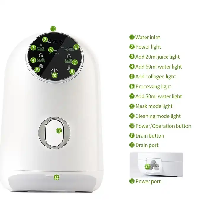 Kingsview Offer Skincare Manufacturer Professional Facial Treatment Machine Face Mask Making Machine for Home Use
