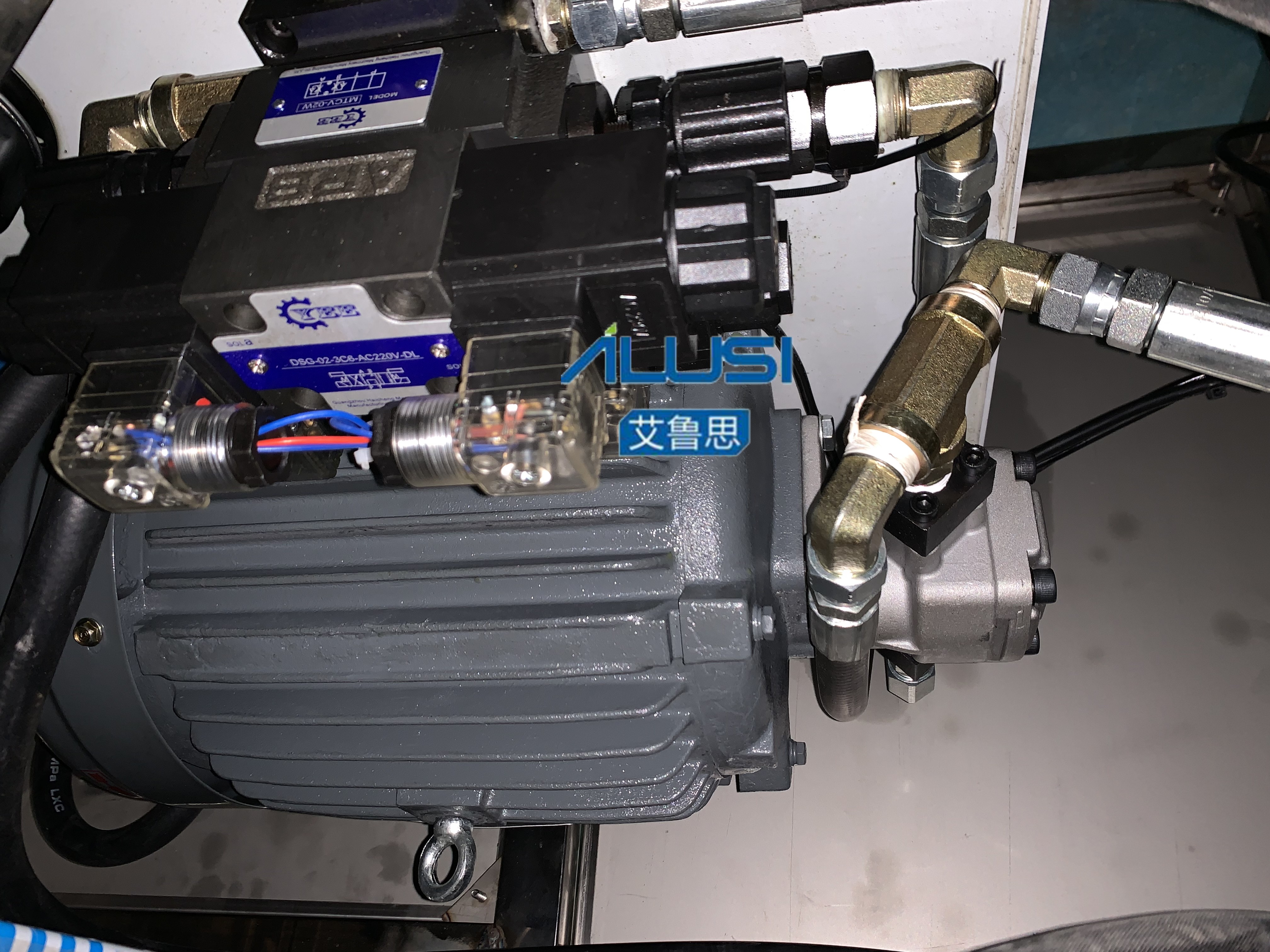 Cosmetic powder machine detail view 5