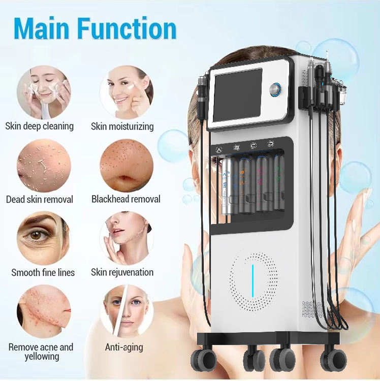 NewFace Beauty Clinic Hydra Glow Skin Beauty Machine Professional Facial Cleansing Hydro Device Factory OEM ODM for Distributors