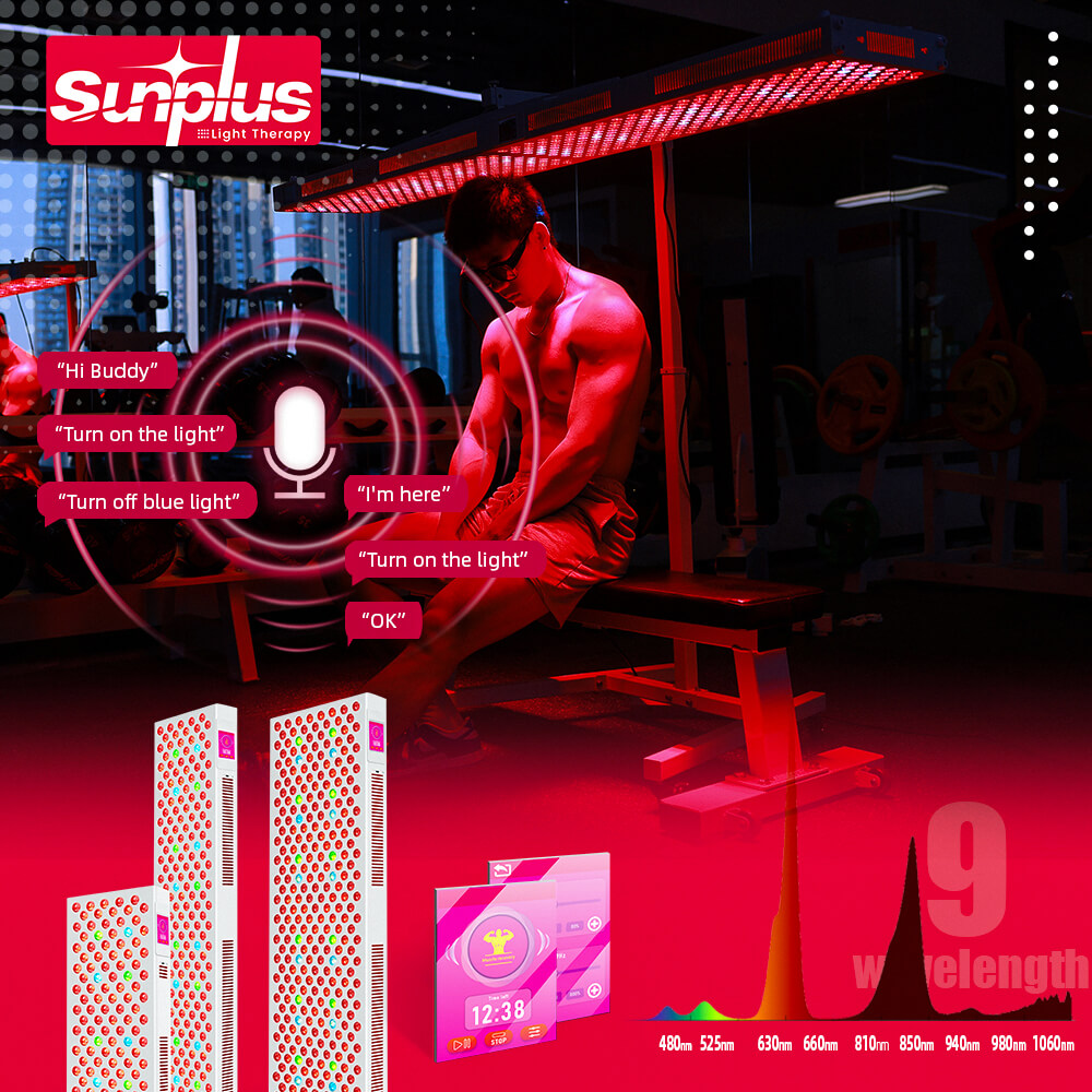 Promotion 1000W Led Red Light Therapy Machine Red Light Therapy Multi Panel Pulsed 810Nm Red Light Panel Therapy Beauty Device