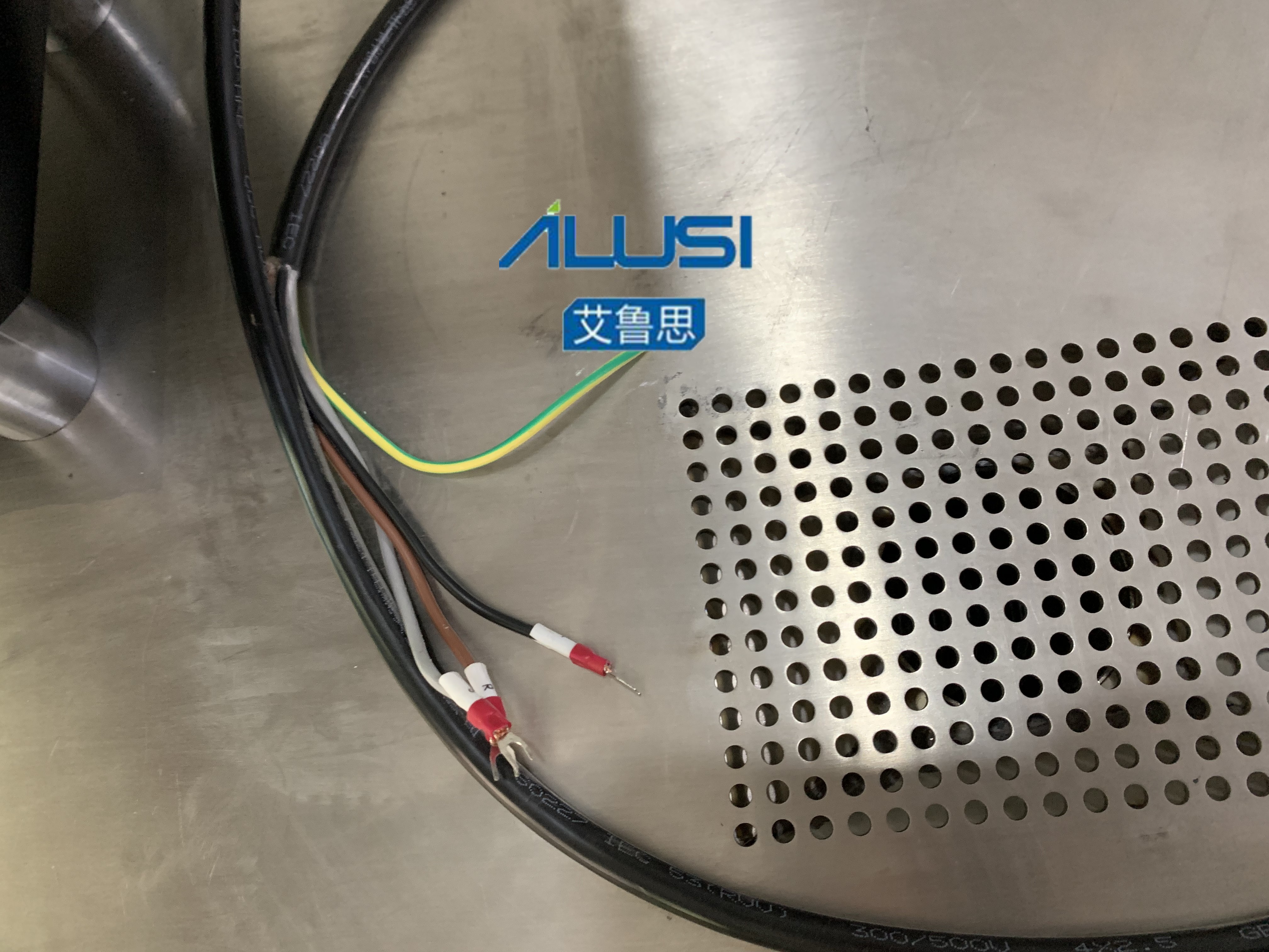 Cosmetic powder machine detail view 4