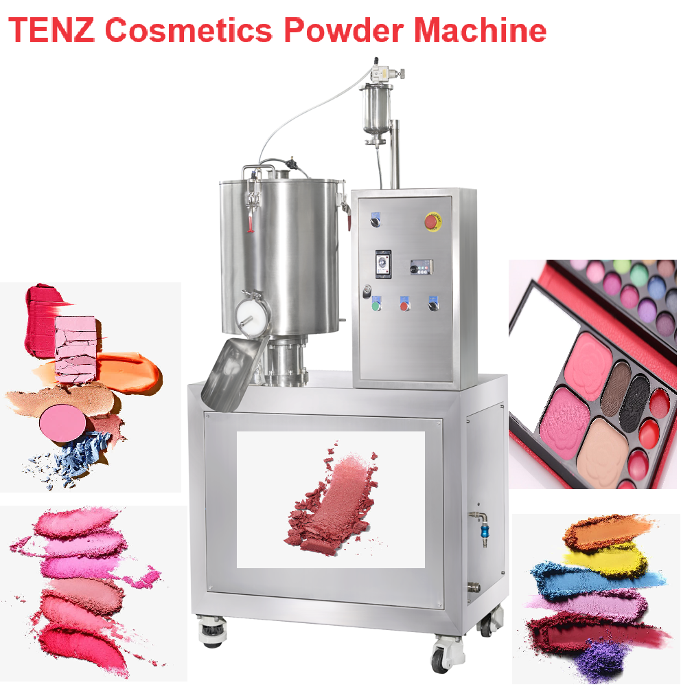 TENZ Premium Powder Mixing Machine | Small Business OEM Equipment for Blush, Eyeshadow &amp; Compact Powder Production
