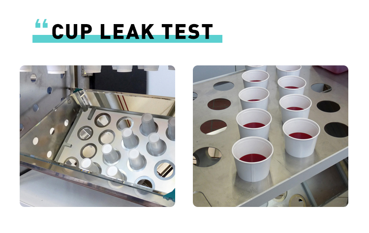 Cup Leak Test