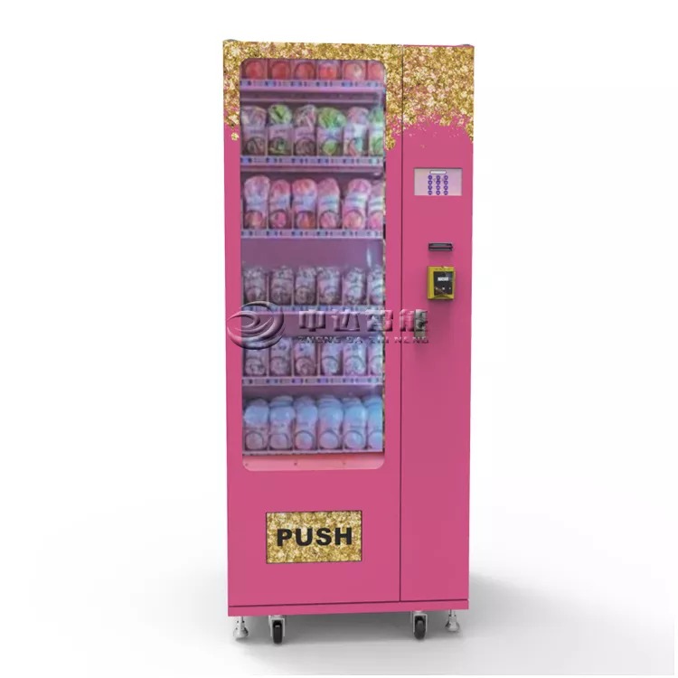 Zhongda Manufacturer Professional Custom Design Small Size Auto Smart Control Screen Beauty Vending Machine for Wigs