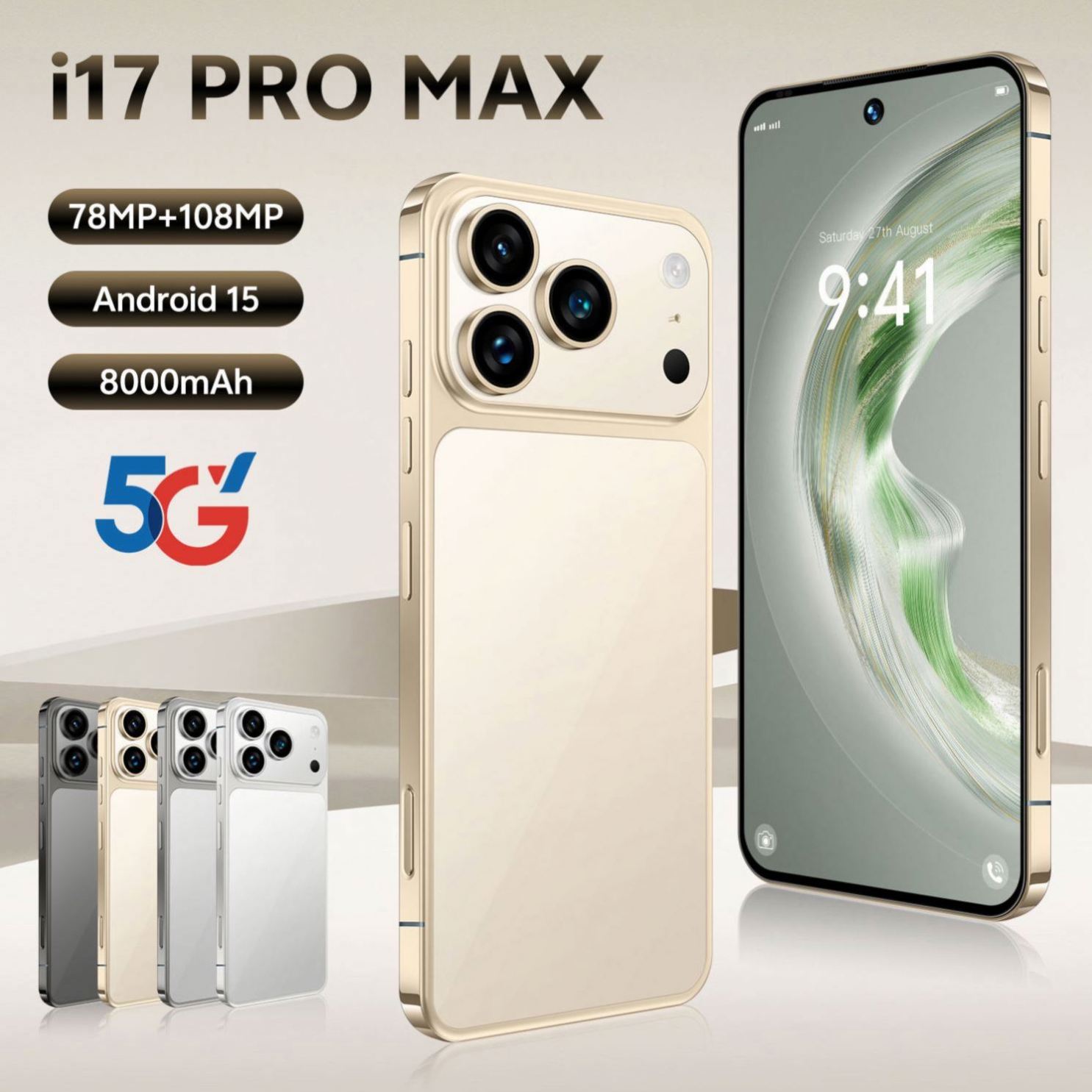 15 Promax Mobile Phone 7 Inches 16gb + 1tb 5g Mobile Gaming Device Dual Sim Card 5g Smartphone Manufacturer Personalized