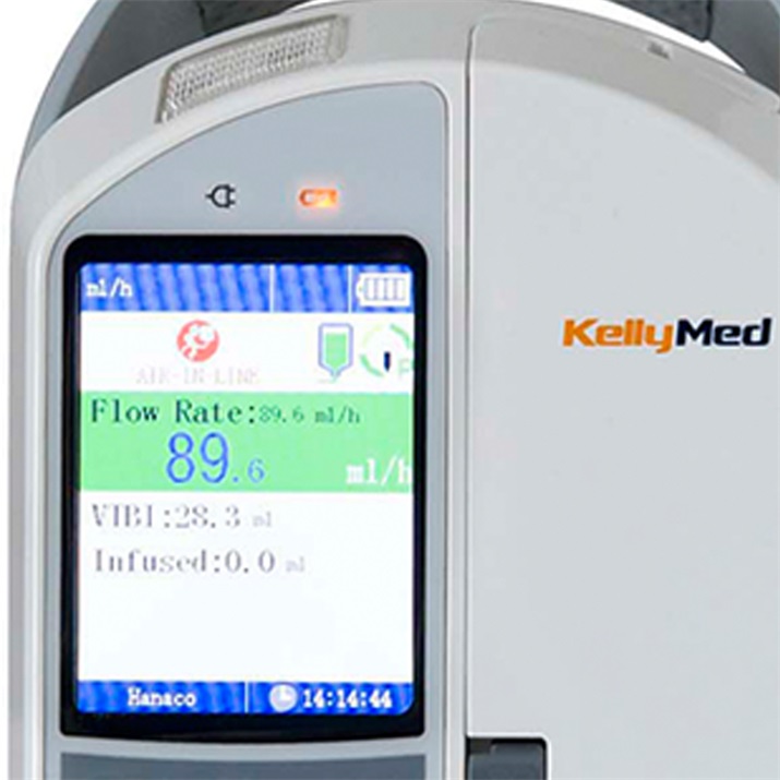 KellyMed Medical Equipment Pet Infusion Pump Portable Electronic IV Veterinary Infusion Pump With CE